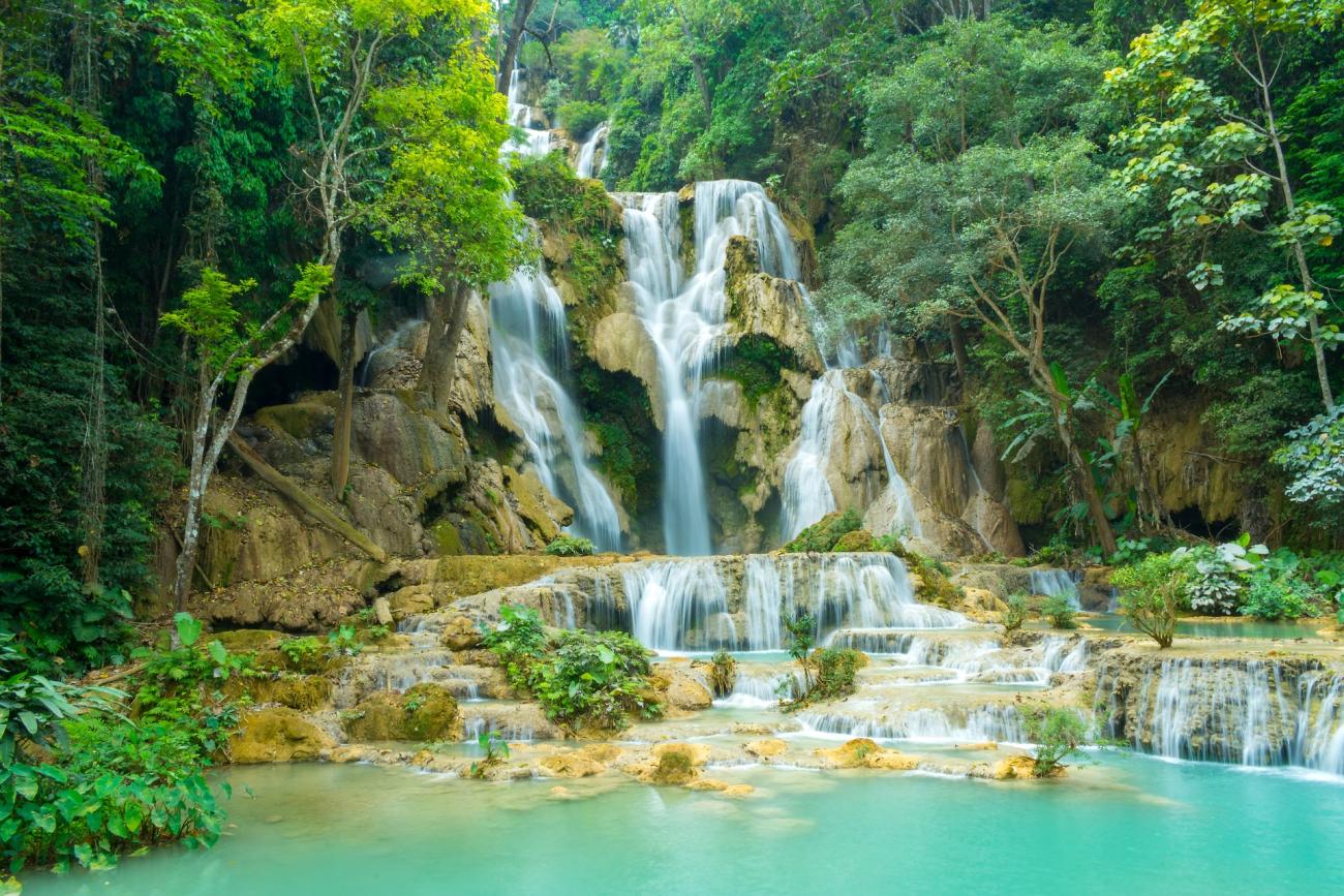 Tagesausflüge in Luang Prabang: Wasserfälle und Natur