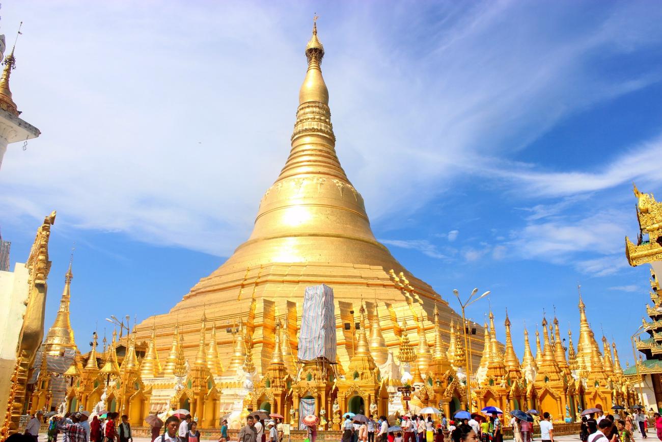 Myanmar’s Shwedagon-Pagode: Eine goldene Reise ins Herz der Spiritualität