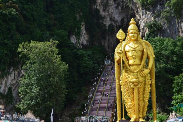 Tagestouren von Kuala Lumpur: Batu-Höhlen und mehr